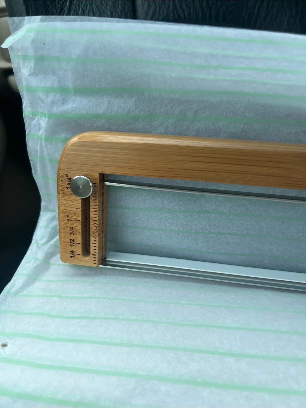 Bamboo Adjustable Bread Slicer